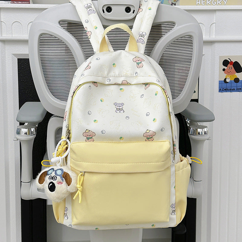 1Cute Cartoon Print Backpack
