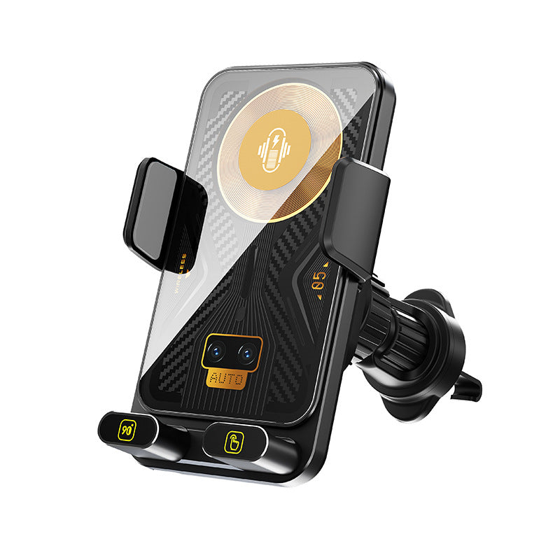 1360° Rotating Car Phone Mount with One-Handed Operation and Scratch-Resistant Build