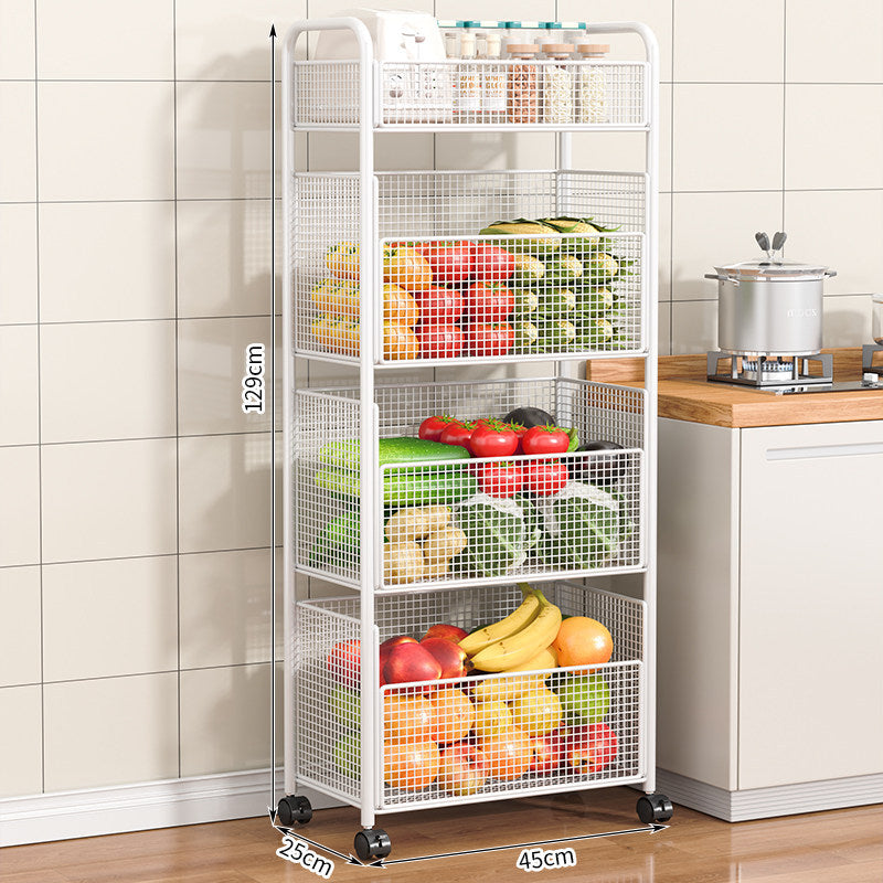 1Rolling Kitchen Storage Rack Miroken