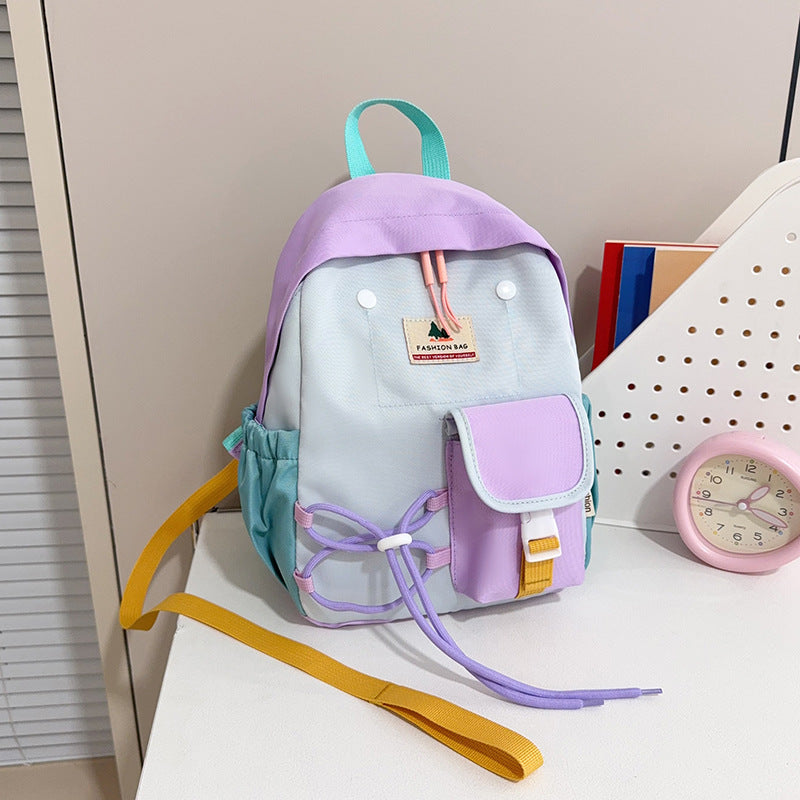 1Trendy Multi-Pocket Backpack