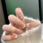 1Artificial nails with creative design elements Miroken