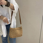 1Handcrafted shoulder bag with unique crochet pattern Miroken