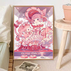 1Whimsical Anime-Inspired Canvas Art Print Miroken