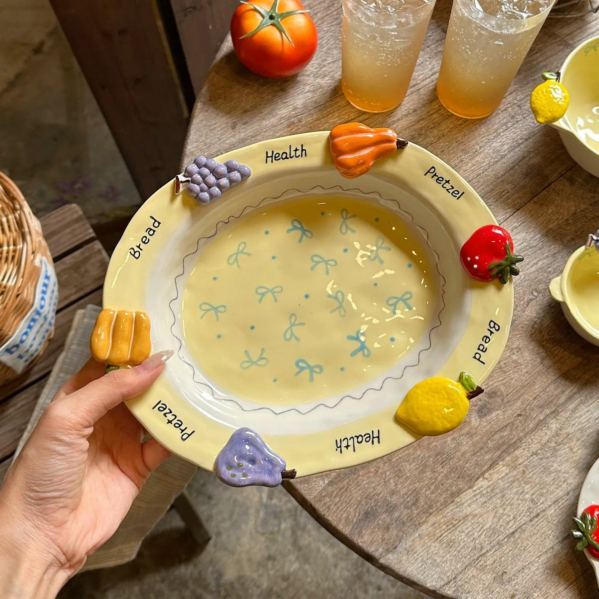 Harvest Charm Ceramic Dinnerware Collection