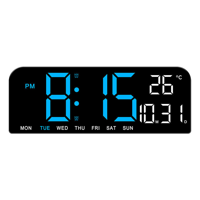 1Digital Multifunctional Alarm Clock with Temperature Display Miroken