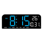 1Digital Multifunctional Alarm Clock with Temperature Display Miroken