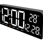 1Digital Multifunctional Alarm Clock with Temperature Display Miroken