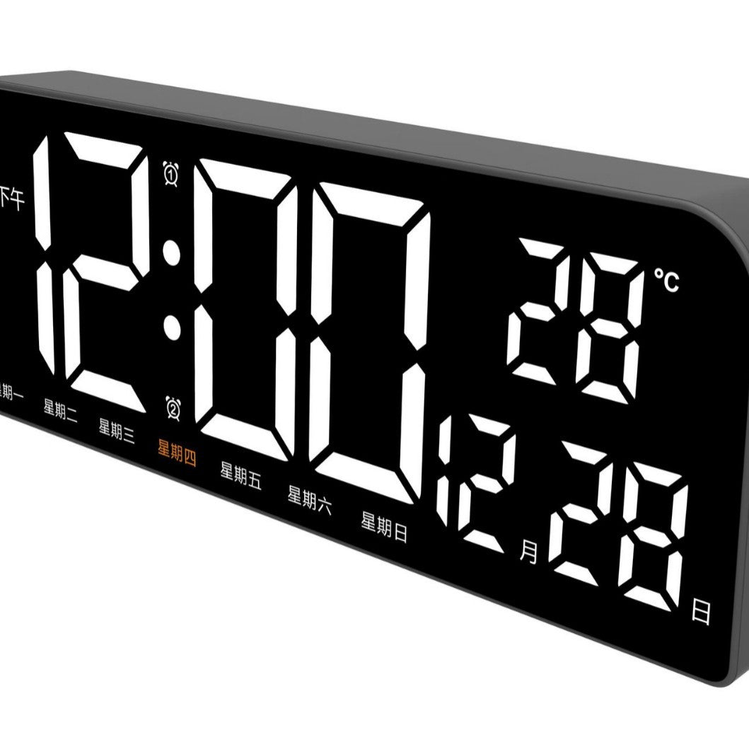 1Digital Multifunctional Alarm Clock with Temperature Display Miroken