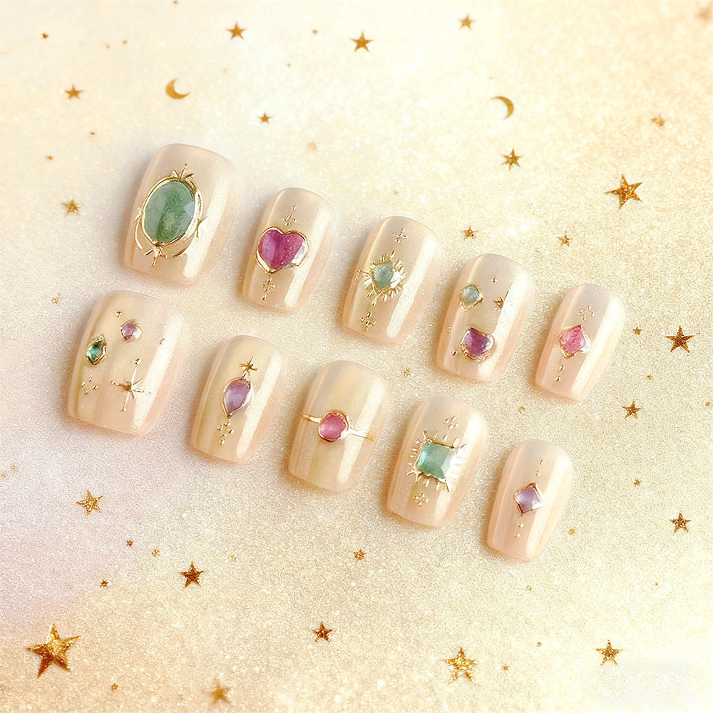 1Decorative Press-On Nail Art Collection Miroken