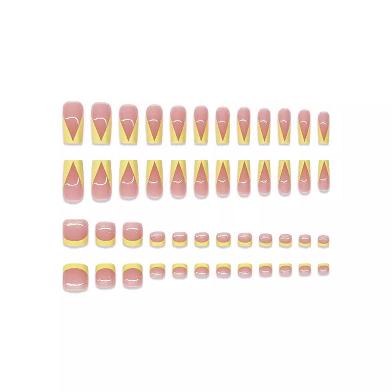 1Artistic Angular Nail Art Extensions Miroken