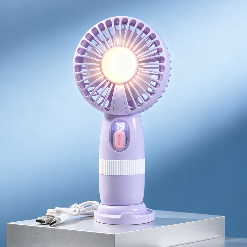 1Portable USB Hand Fan with Playful Bear Design Miroken