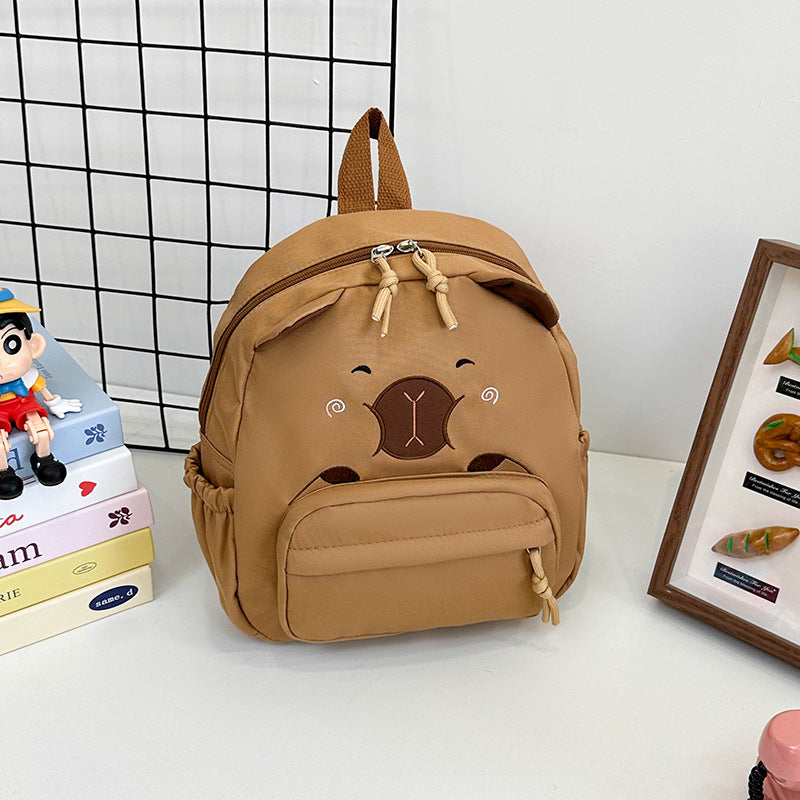1Cute Animal Face Mini Backpack