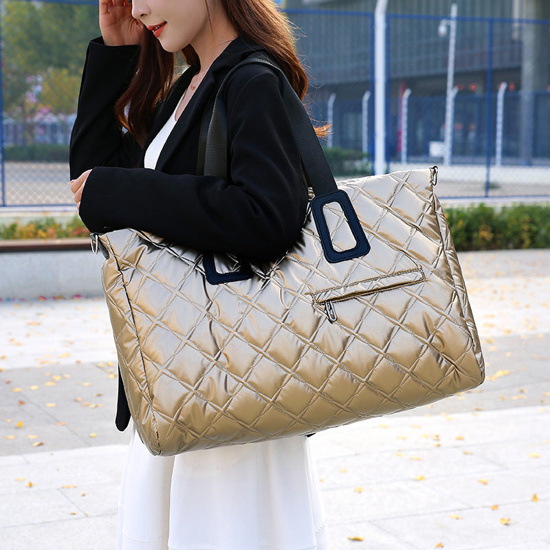 1Quilted Multi-Functional Travel Tote Bag Miroken