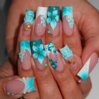 1Floral Art Press-On Nails Miroken
