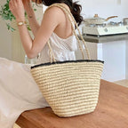 1Large Braided Shopping Bag Miroken