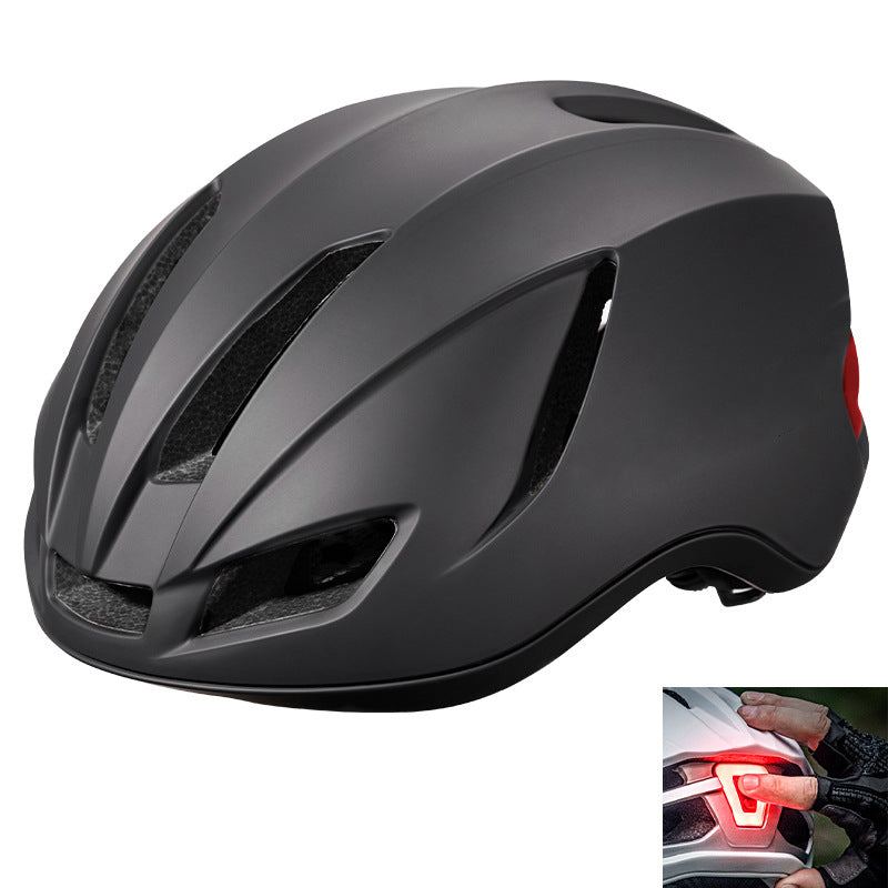 1Road bike helmet with integrated safety light Miroken