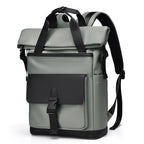 1Modern Roll-Top Waterproof Backpack Miroken