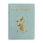 1Women's Passport Holder and Luggage Tag Set Miroken