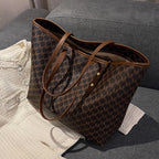 1Elegant Symbol-Patterned Tote Bag Miroken