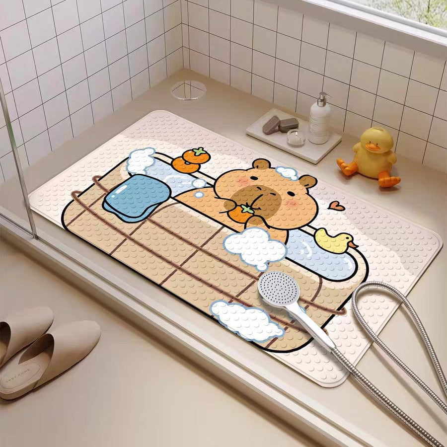 1Cartoon Animal Bath Mat Miroken