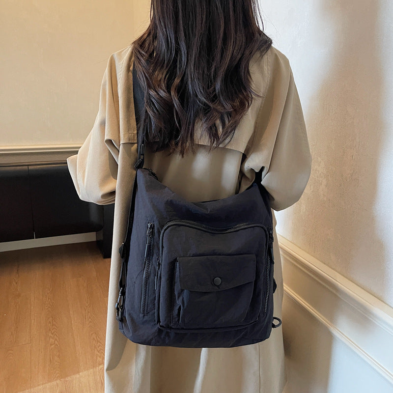 1Versatile Multi-Pocket Shoulder Bag Miroken