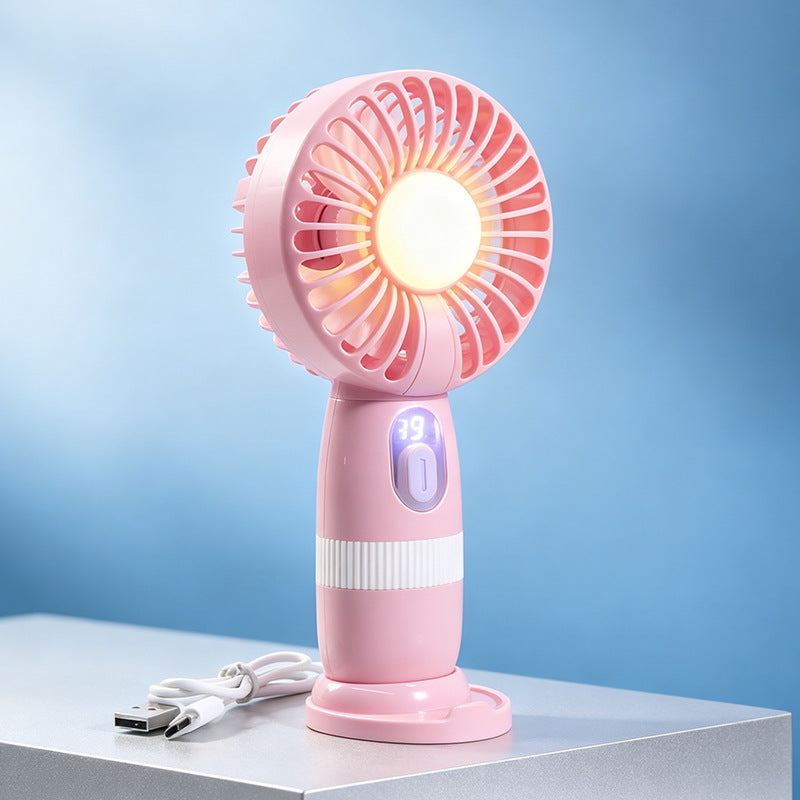 1Portable USB Hand Fan with Playful Bear Design Miroken