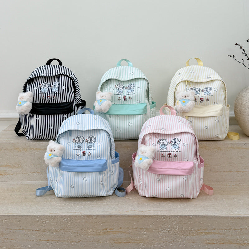 1Backpack with Colorful Animal Design and Practical Compartments Miroken