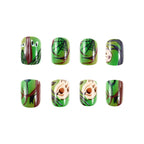 1Artistic Botanical Nail Art Design Miroken