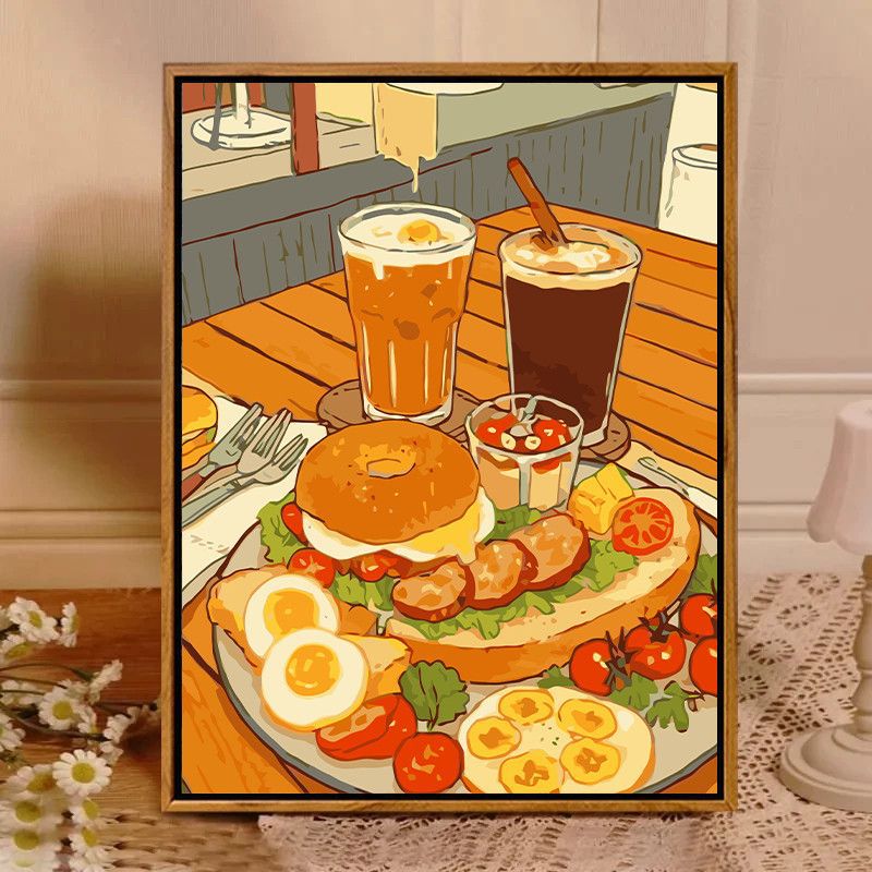 1Gourmet Culinary Wall Art Print Miroken