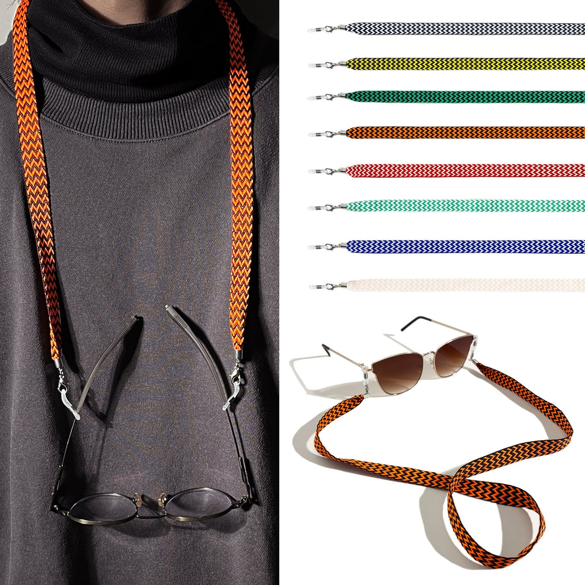 1Patterned Eyewear Retention Strap Miroken