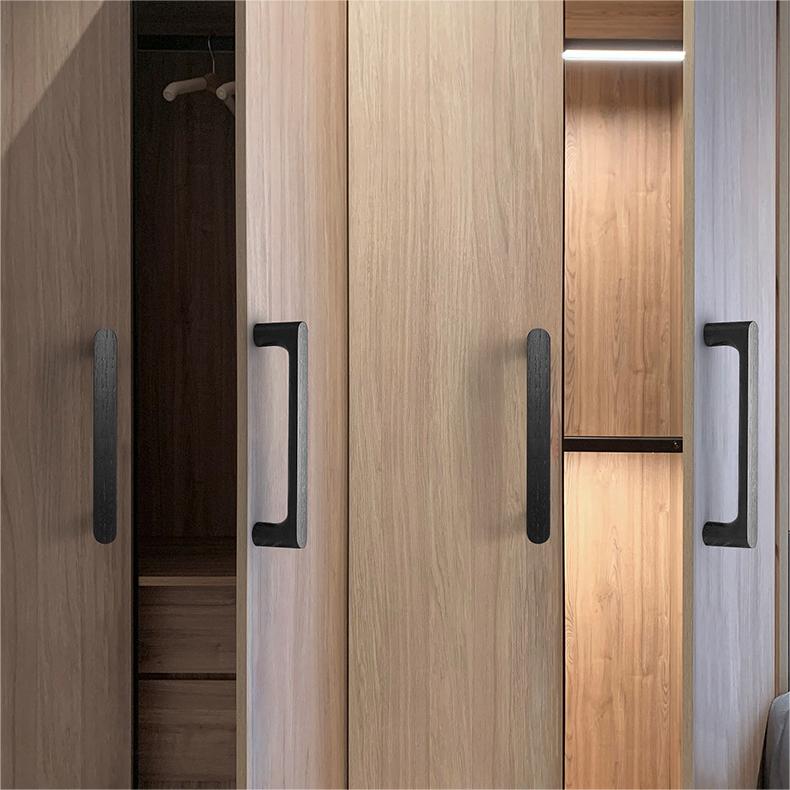 Organic Modern Natural Walnut Wood Cabinet Handles