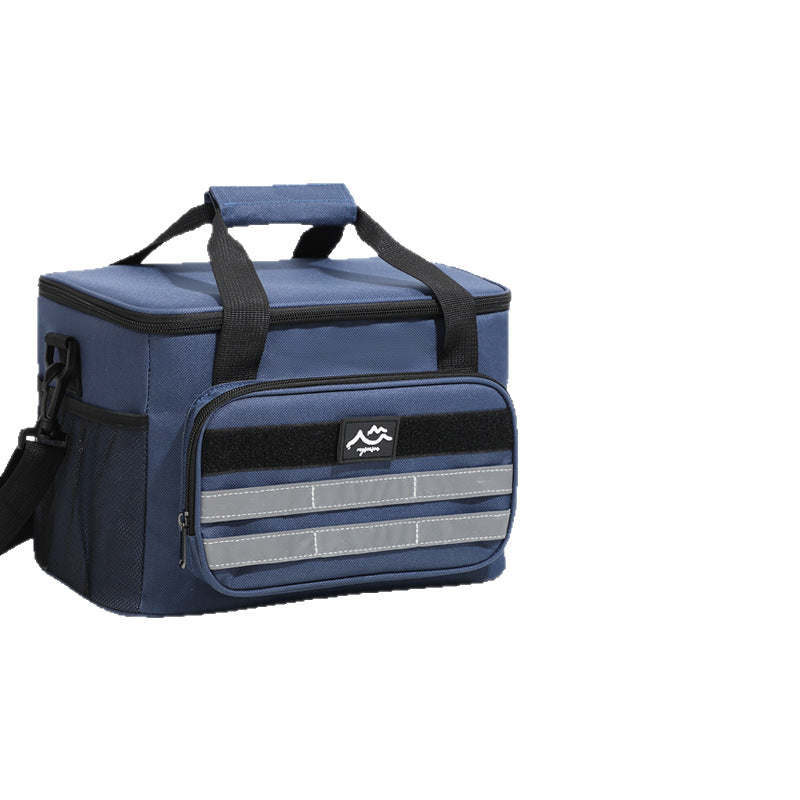 4-Layer Insulated Cooler Bag for Picnics, Camping & Travel