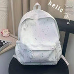 1Backpack with Sparkling Star Motif Miroken
