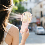 1Handheld USB Rechargeable Cooling Fan Miroken