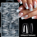 1Premium French Tip Nail Art Sets Miroken