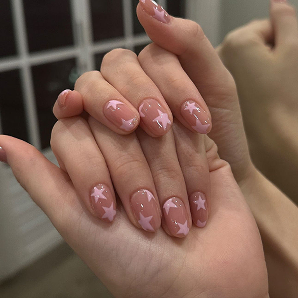 1Starry Design Press-On Nail Set Miroken