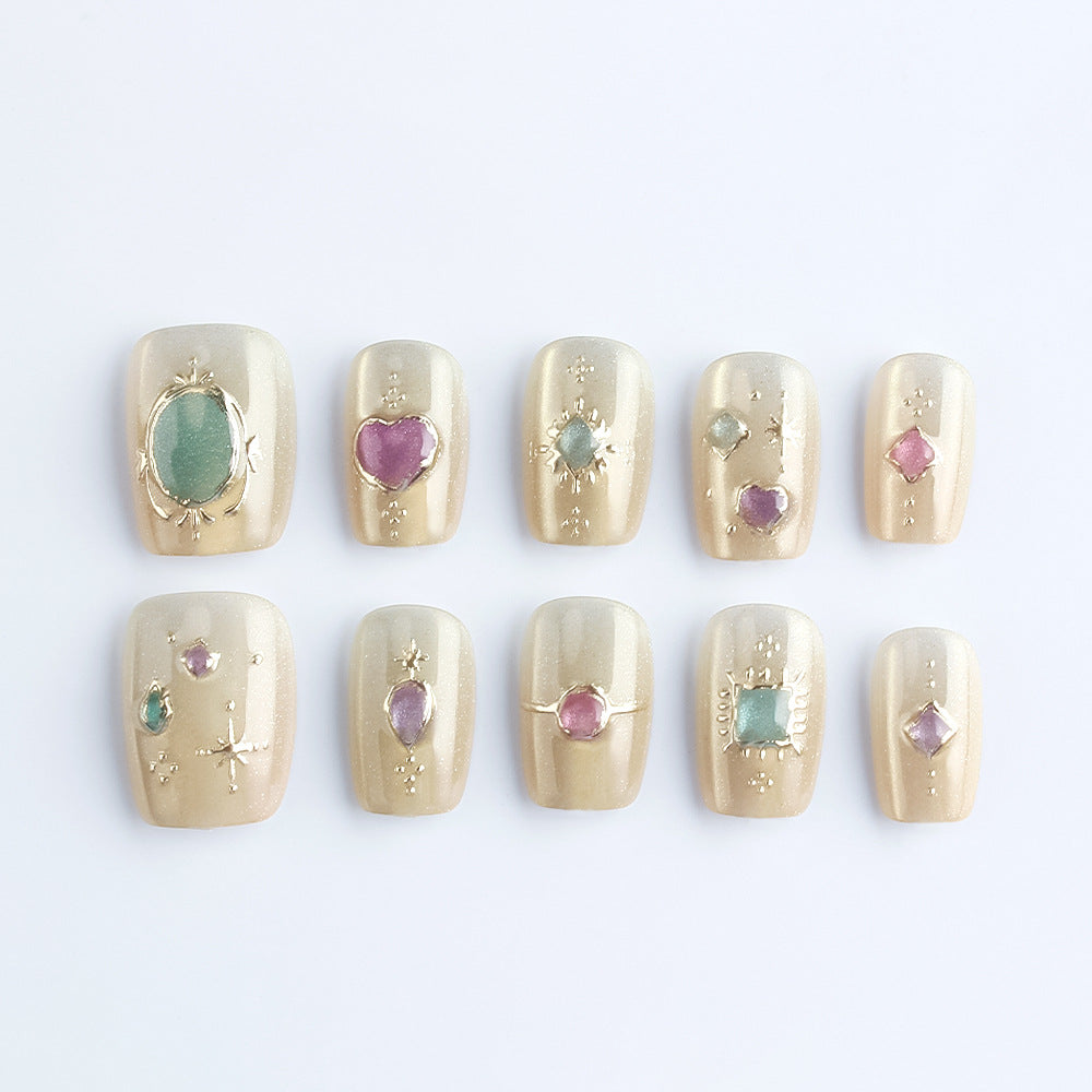 1Decorative Press-On Nail Art Collection Miroken