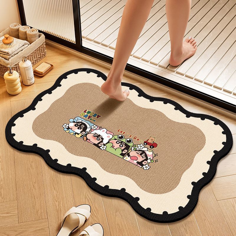 1Soft Absorbent Bath Rug Miroken