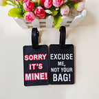 1Unisex Fun Statement Luggage Tag Miroken