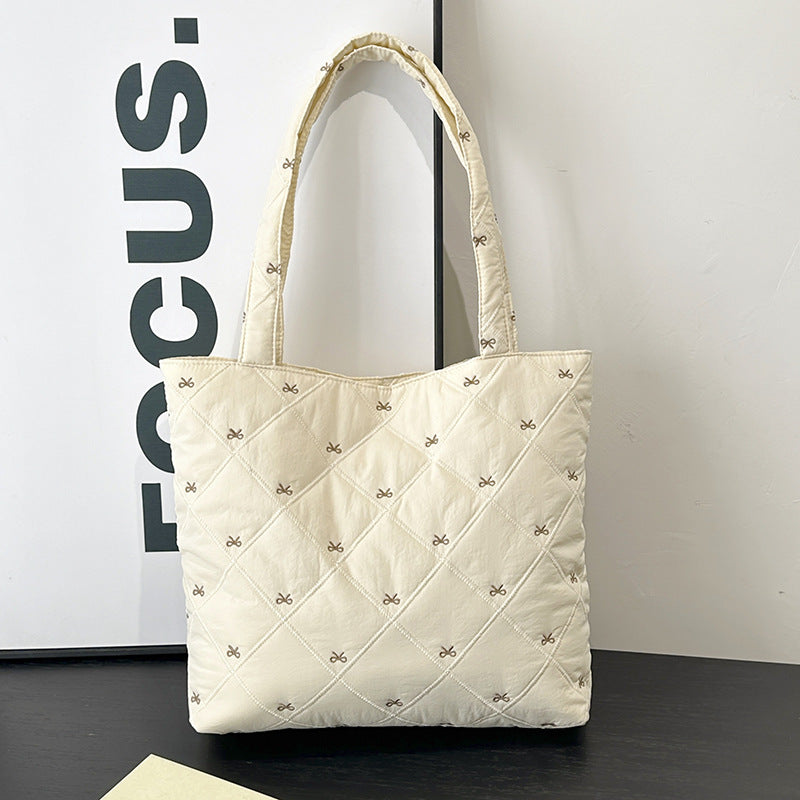 1WoQuilted Utility Tote Bag Miroken