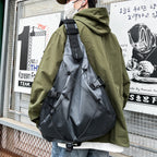 1Sporty sling backpack with adjustable straps and practical organizer Miroken