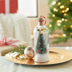 🎄 Recordable Christmas Tree Message in a Bottle – Personalized Holiday Keepsake Gift