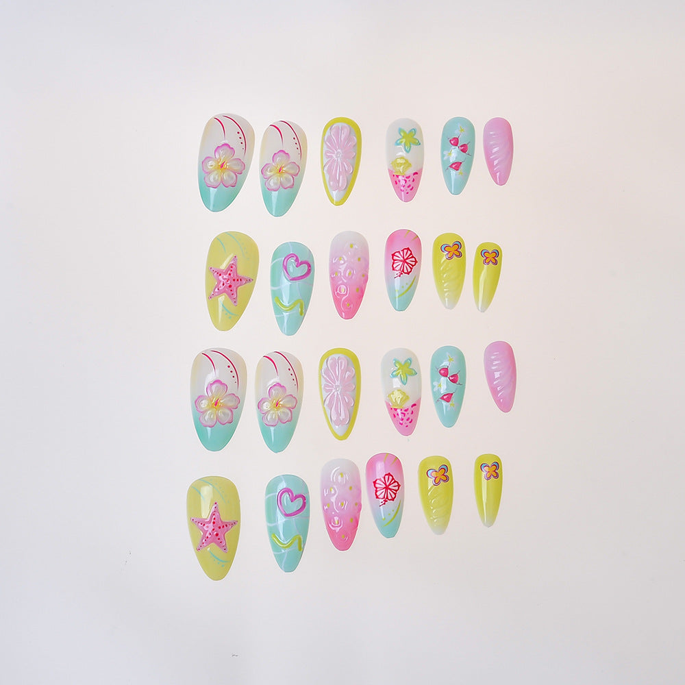 1Artistic Themed Press-On Nail Collection Miroken
