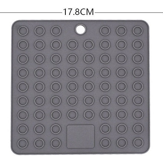 1Anti-Slip Silicone Kitchen Drain Mat Miroken