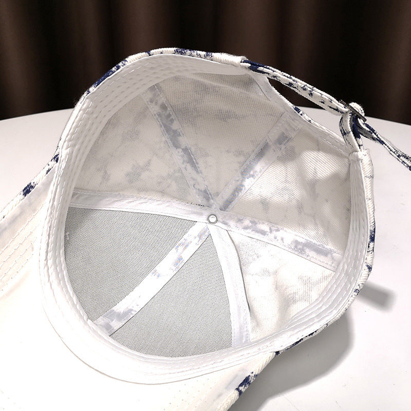 1Women's Stylish Splatter Print Baseball Cap Miroken