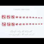 1Creative Heart-Themed Nail Art Set Miroken
