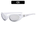 1Futuristic Cat-Eye Sunglasses