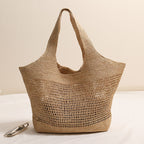 1Handcrafted Mesh Tote Bag Made from Sustainable Material Miroken