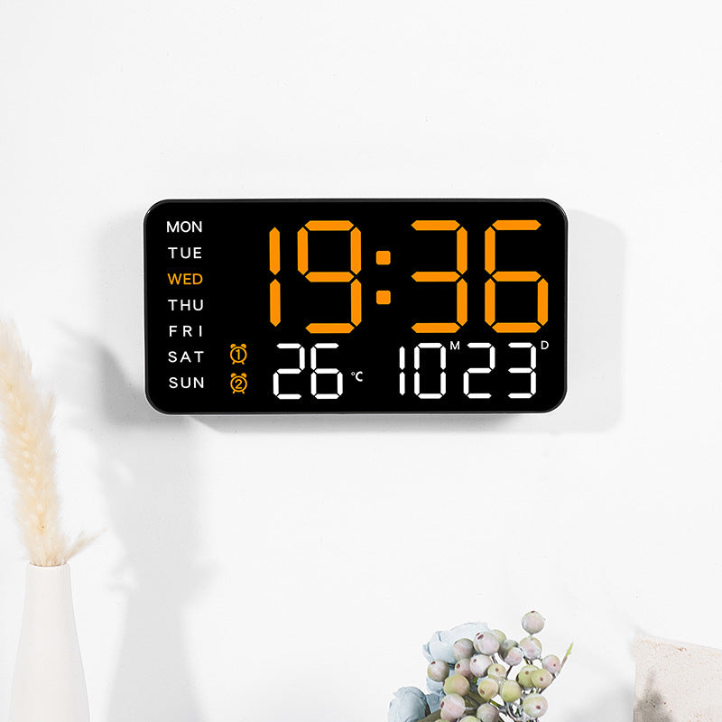 1Digital watch with multifunctional LED display Miroken