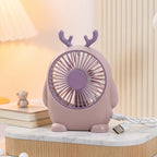 1Portable Mini Fan with Cryptic Animal Design Miroken